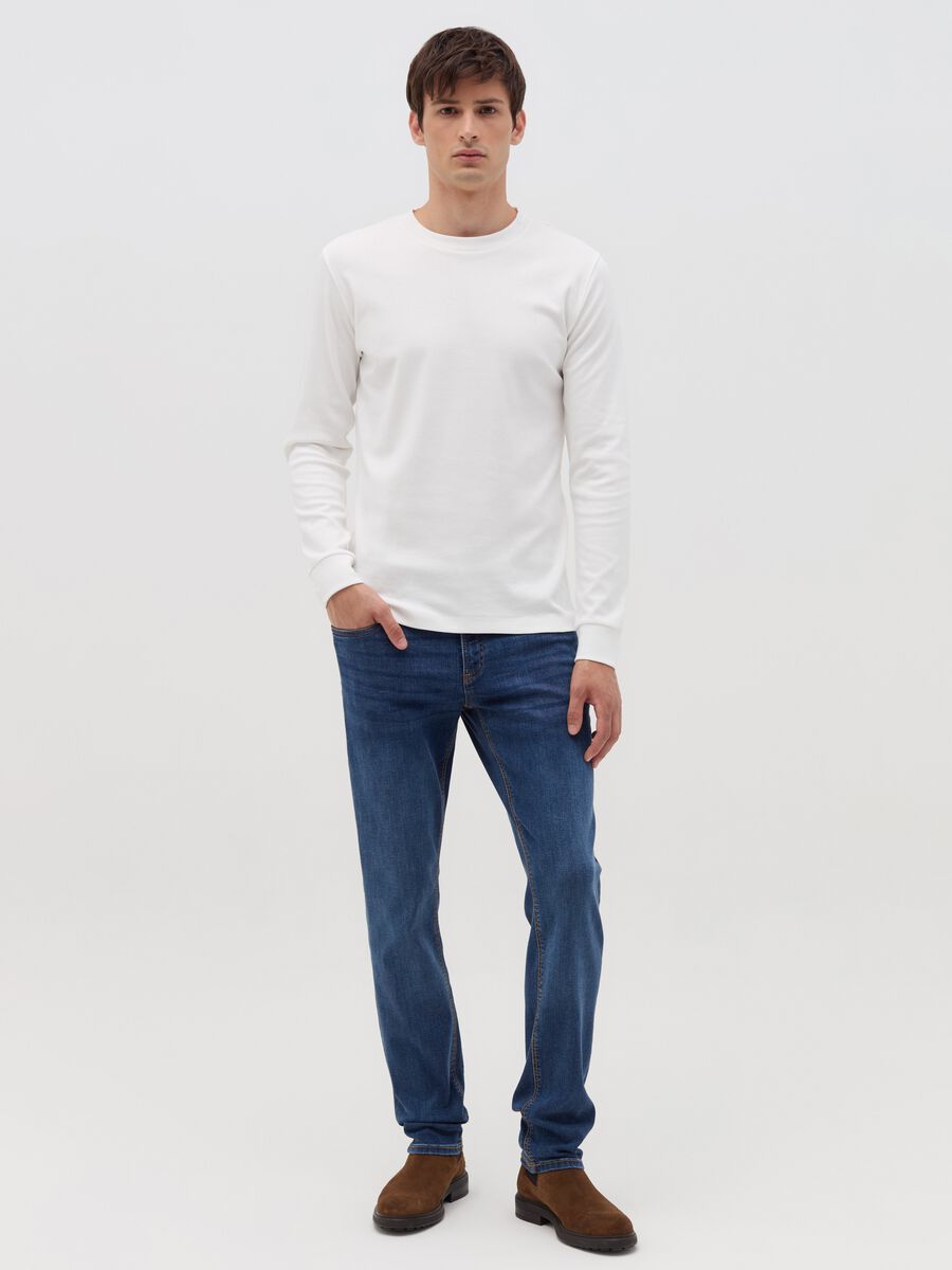 Long-sleeved T-shirt in cotton_2