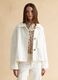 White pure cotton jacket with buttons, regular fit_2