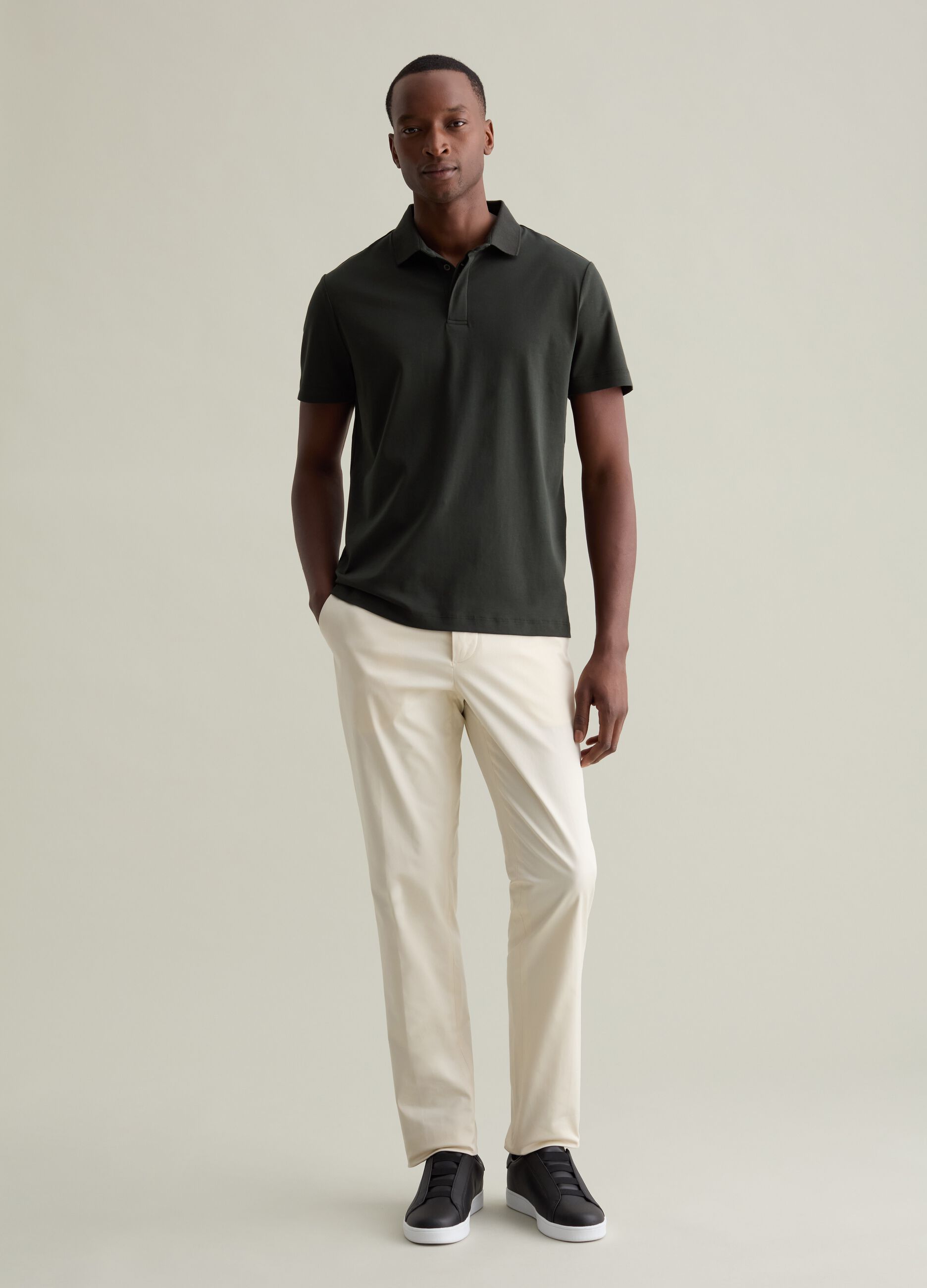 Cotton polo shirt