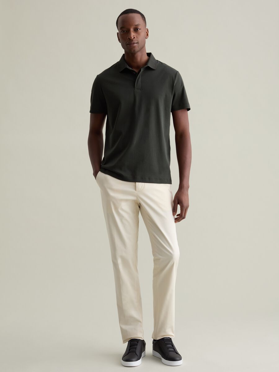 Cotton polo shirt_1