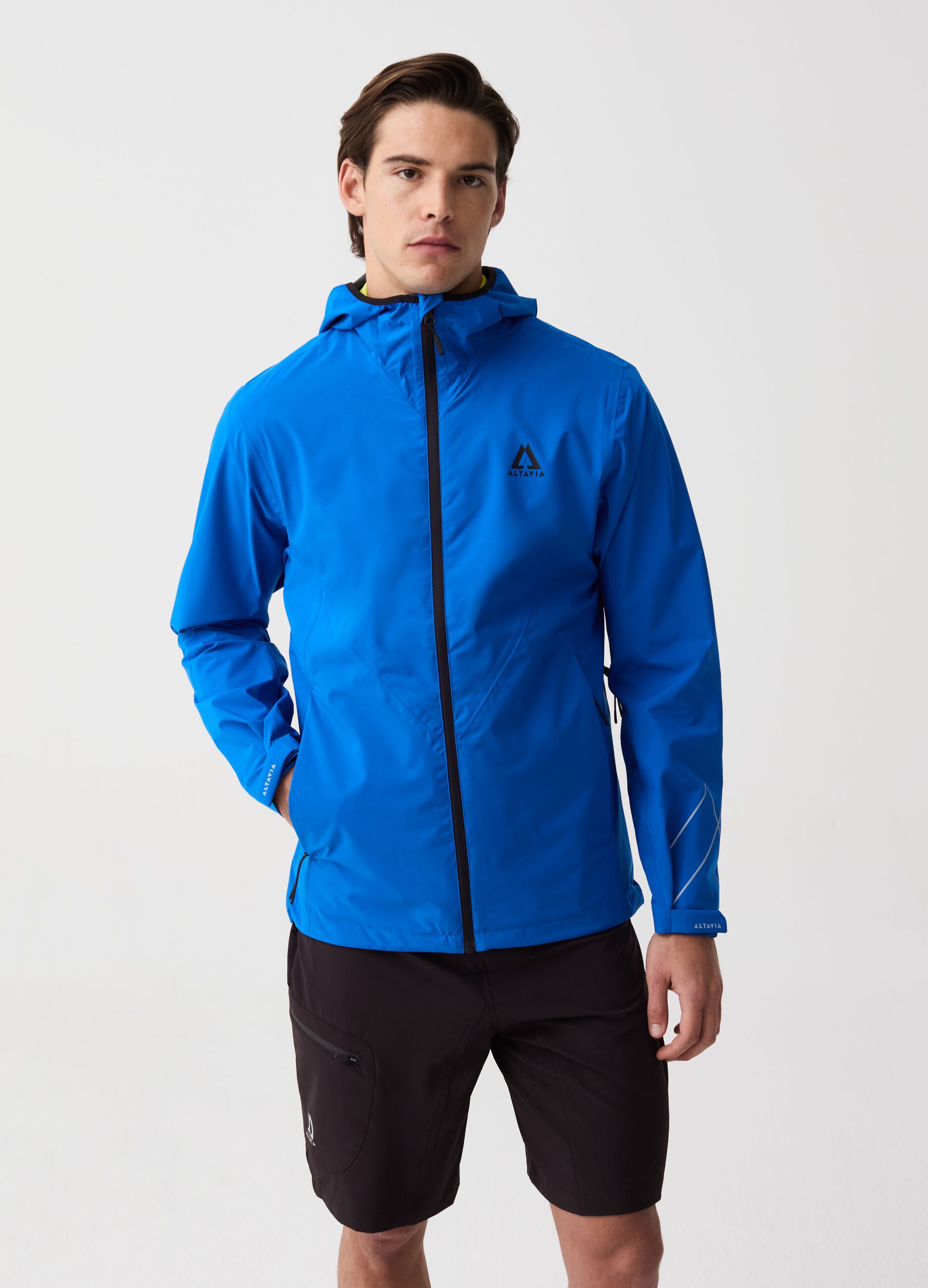 Altavia waterproof jacket with hood