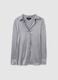 Long-sleeved grey satin shirt_4