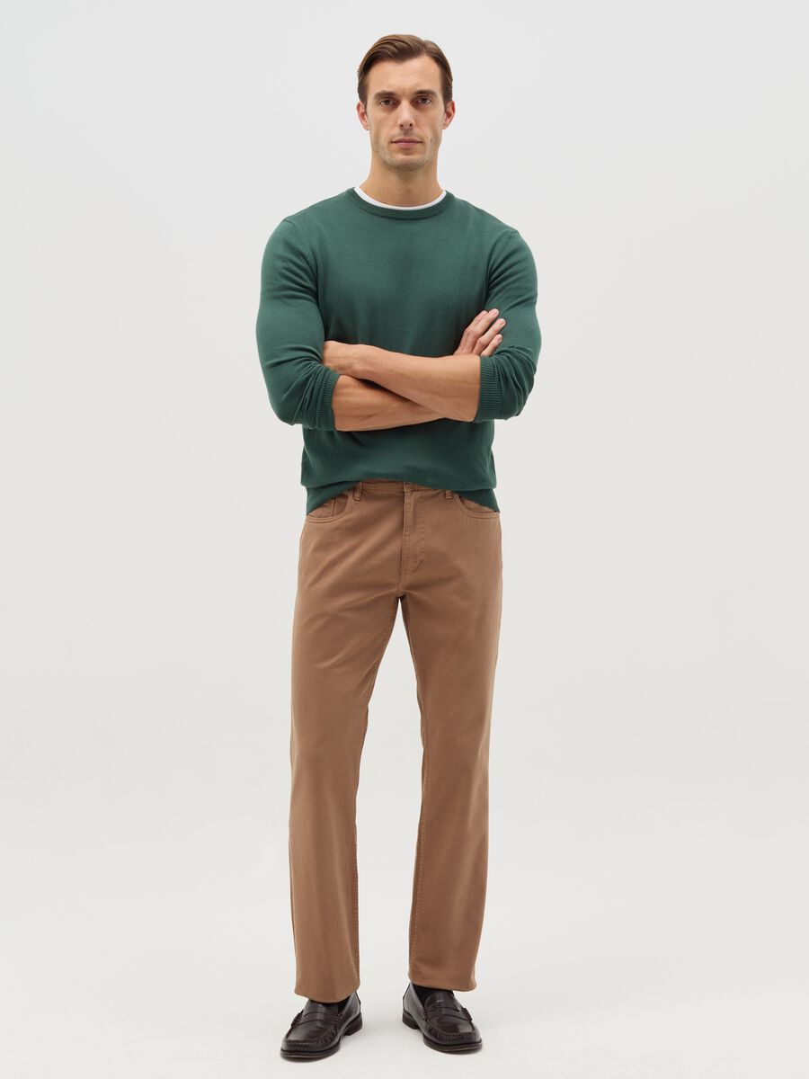 Regular-fit trousers with five pockets_0