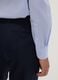 Light blue striped pure cotton shirt with classic collar, regular fit_2