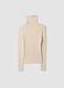 Beige ribbed viscose-blend roll-neck jumper_1