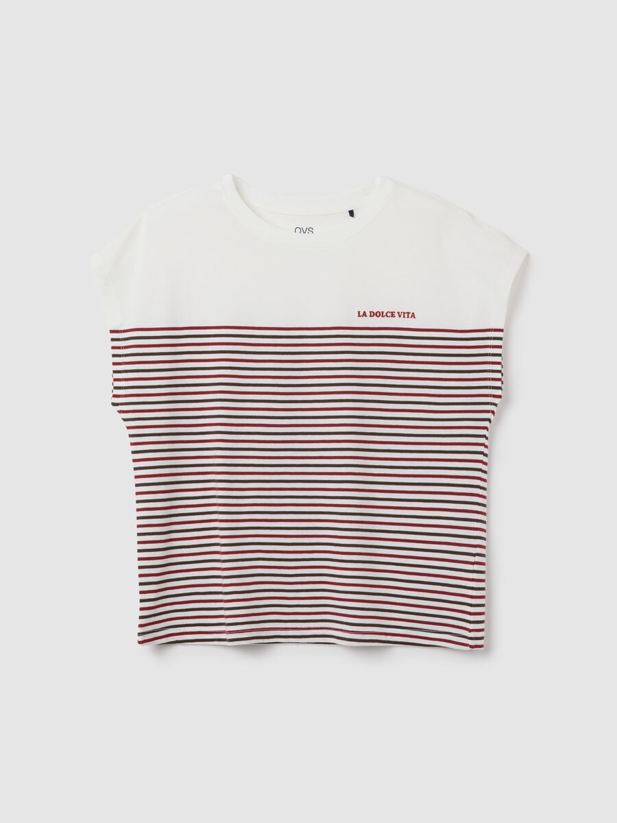 Multicolour Women's Pure Cotton T-shirt_0