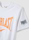 T-shirt in puro cotone bianca regular fit con logo Everlast_5