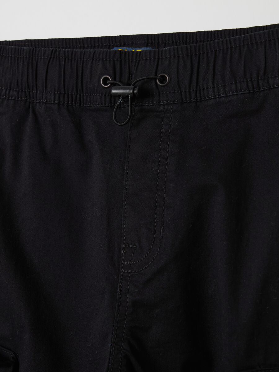 Parachute joggers with drawstring_2