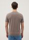 T-shirt in cotone elasticizzato grigia slim fit_2