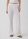 Wide-leg linen-blend trousers_1