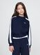 Blue zip-front hoodie for girls GAP Kids_0