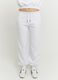 Pantaloni jogger in misto cotone grigio regular fit_1