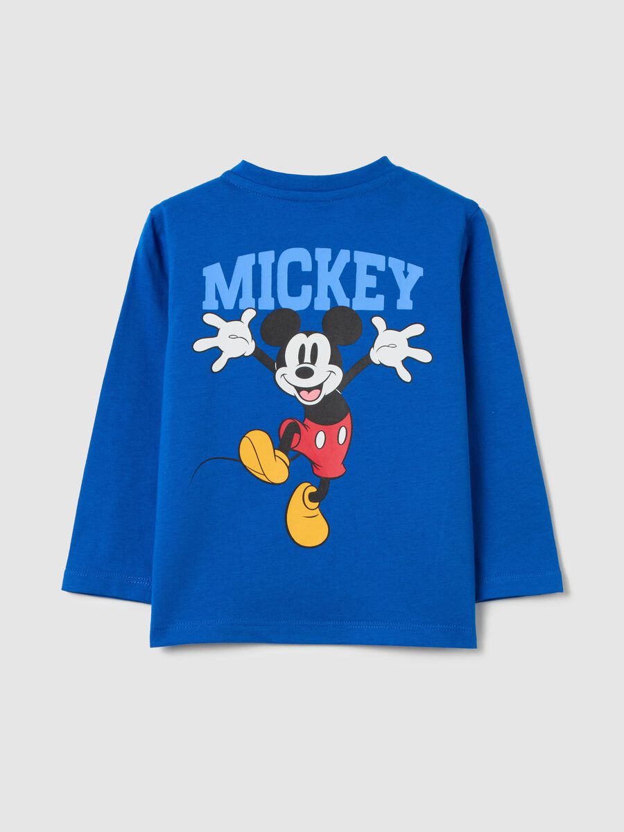 Long-sleeved T-shirt with Mickey Mouse print_1