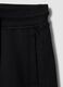 Girls&rsquo; black pure cotton shorts, regular fit_3