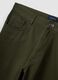 Bermuda verdi in cotone elasticizzato regular fit_5