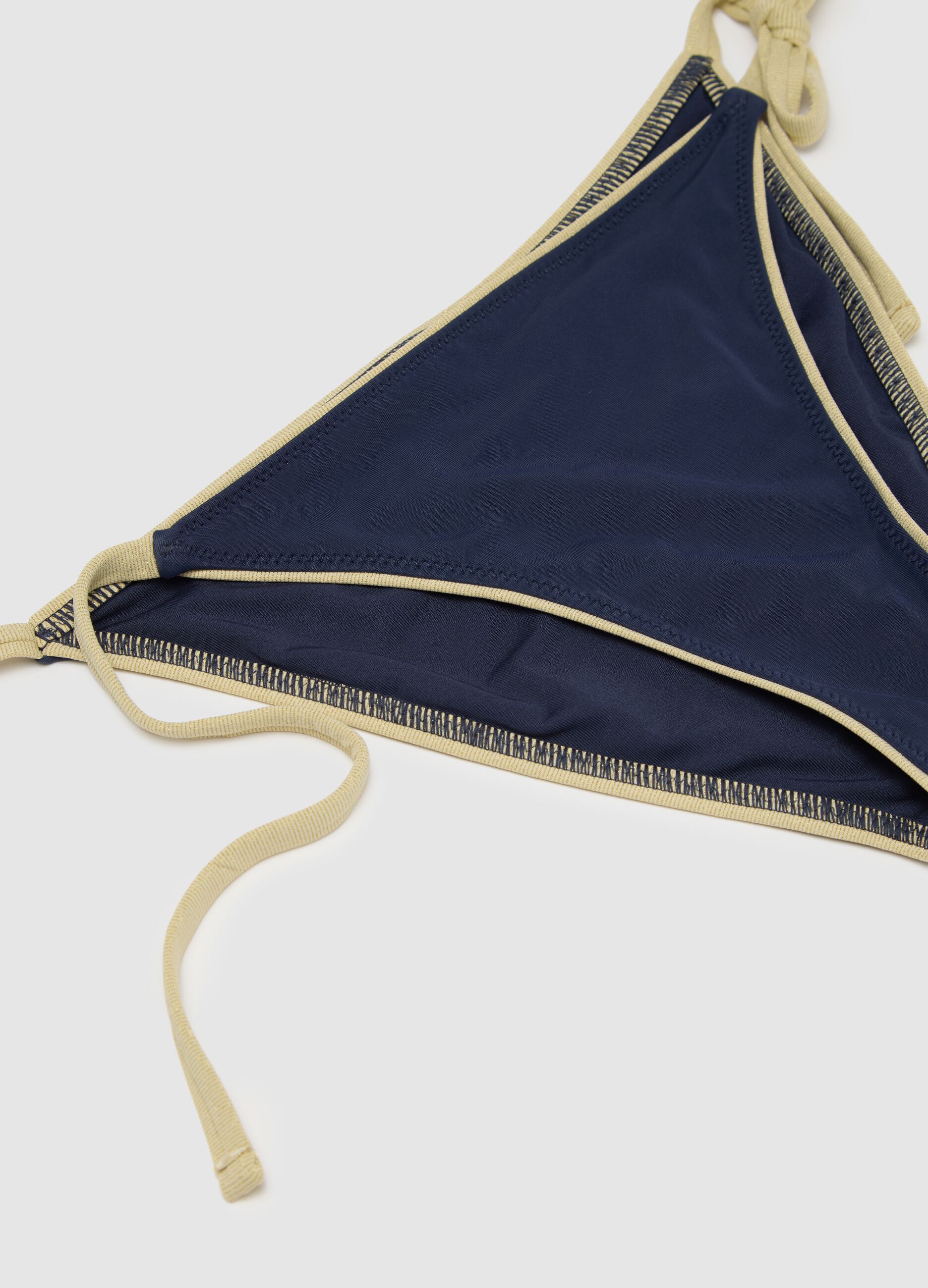 Slip bikini da donna in misto elasticizzato multicolor