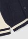 Children's cardigan in blue and cream blend regular fit_3