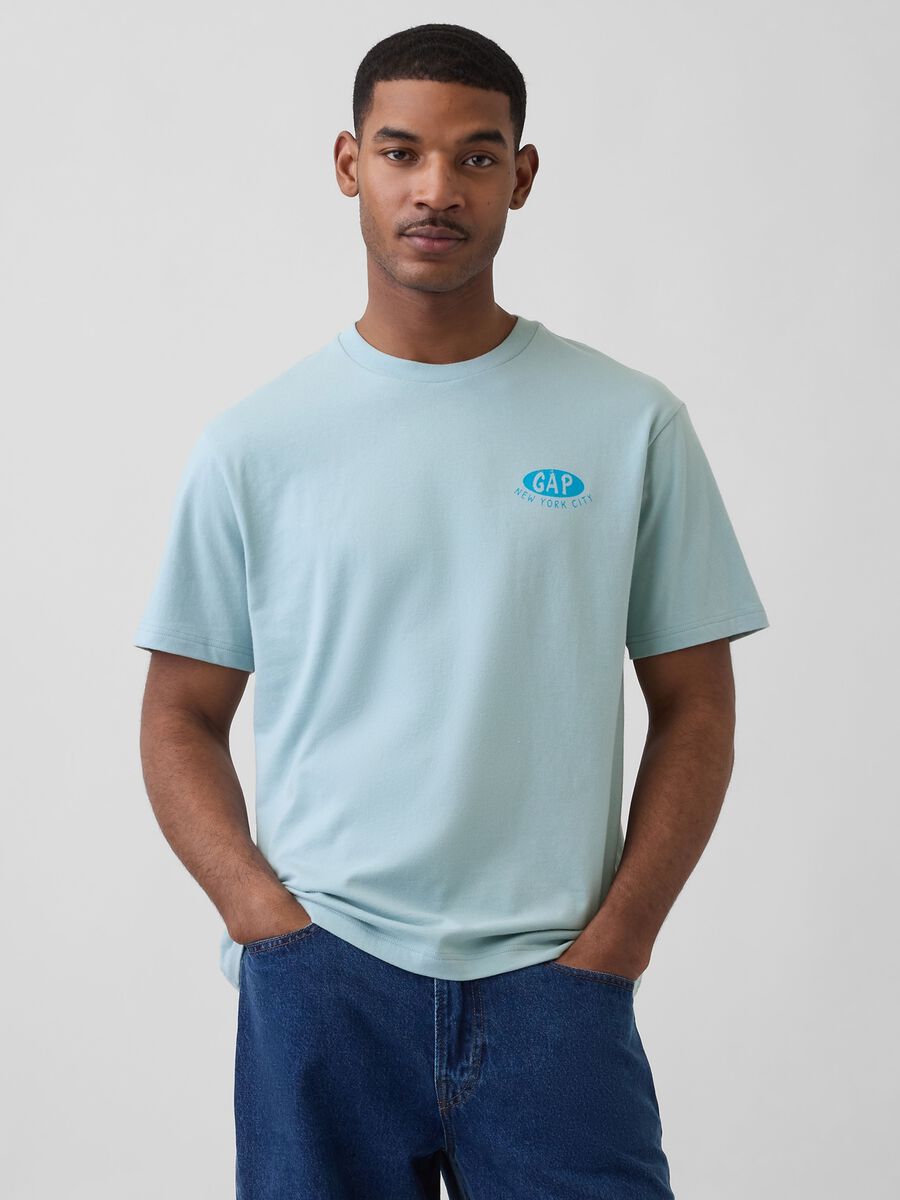 Pure cotton GAP logo T-shirt_0