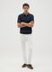 Pure Cotton Blue Shirt with Classic Collar_1