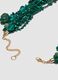 Green multi-strand necklace with decorative stones_2