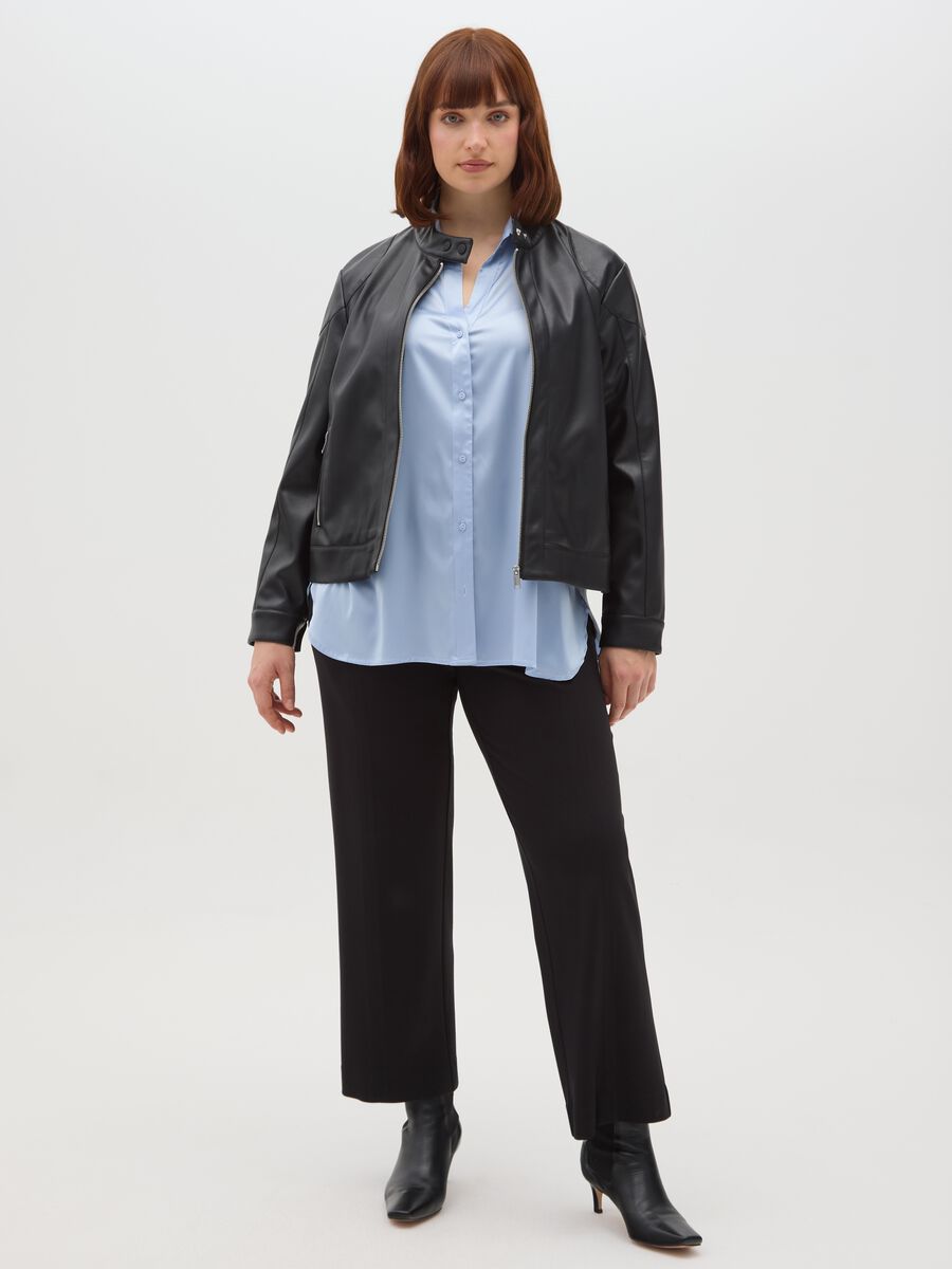 Leggings neri vestibilità regular fit_0