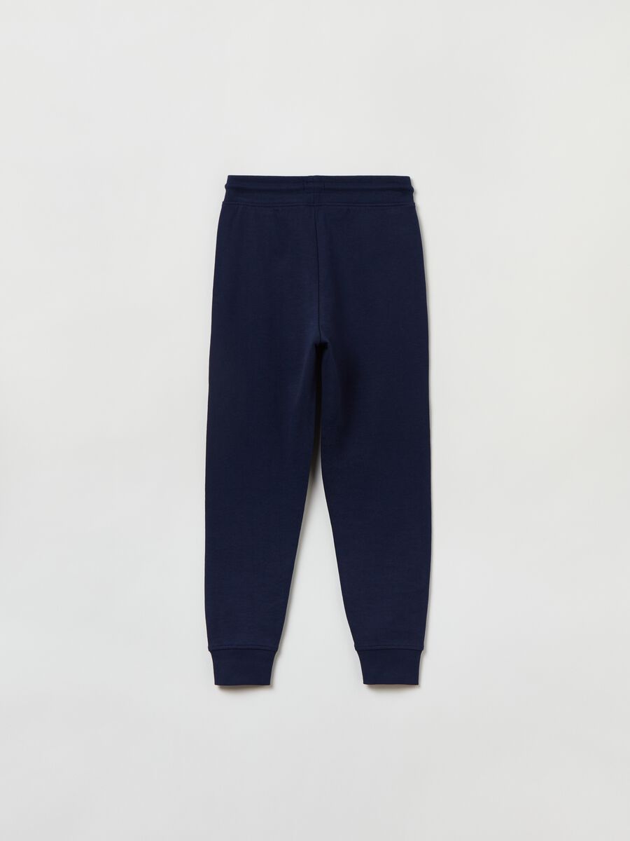 Joggers in felpa con coulisse _1