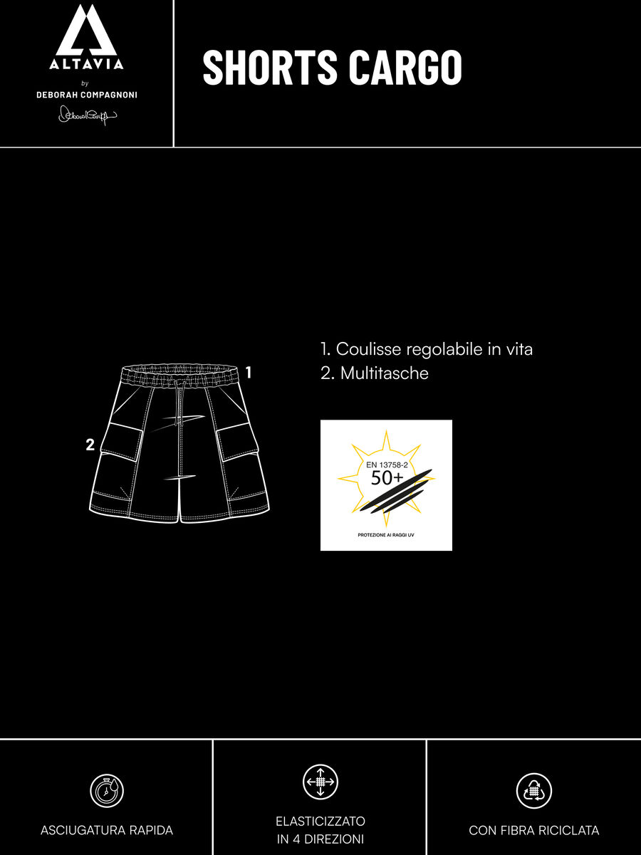 ALTAVIA WITH DEBORAH COMPAGNONI cargo Bermuda shorts with drawstring_3
