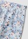 Leggings multicolor in puro cotone organico con stampa floreale per neonata_2
