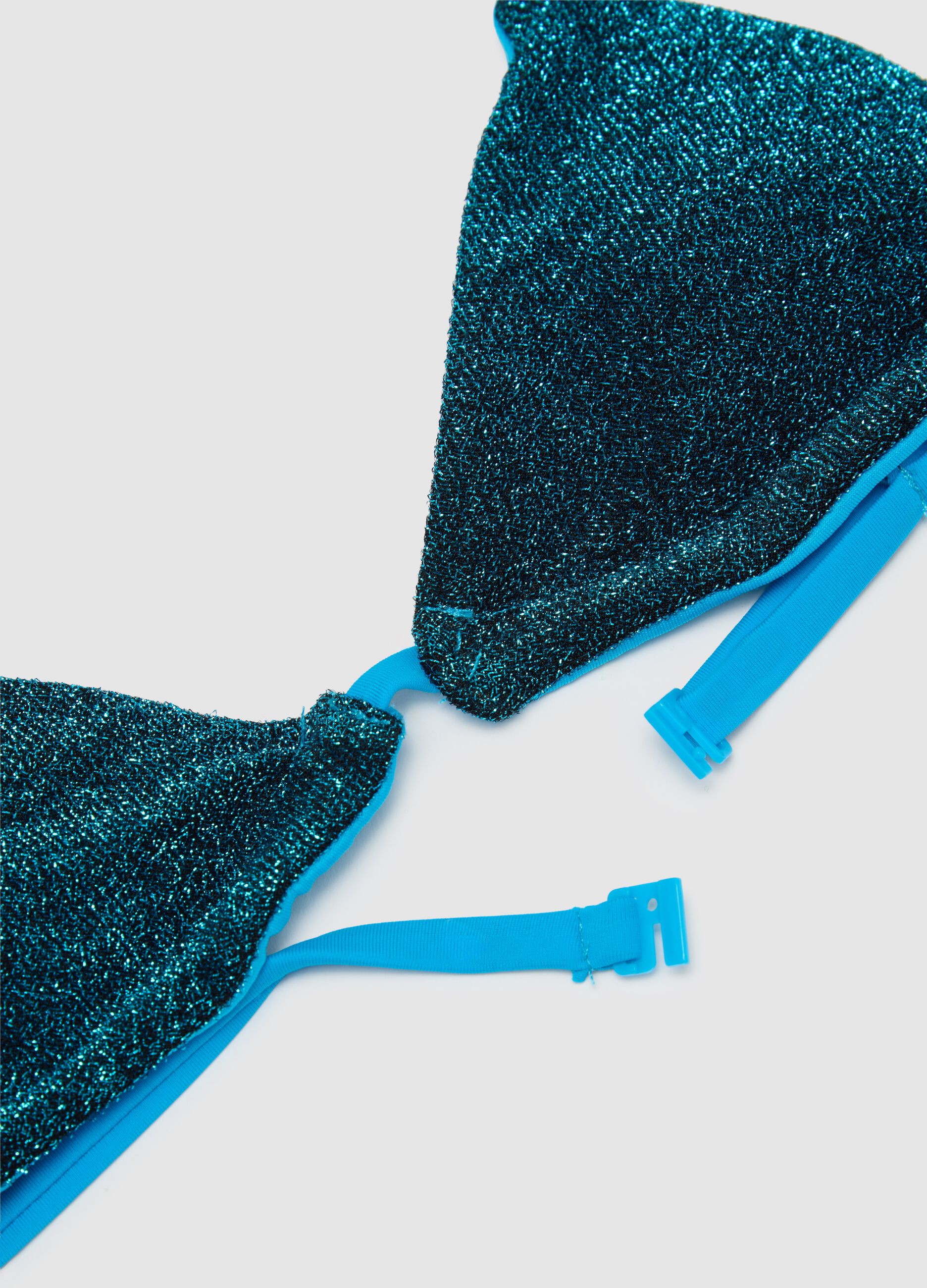 Girls' Bikini in Multicoloured Stretch Blend