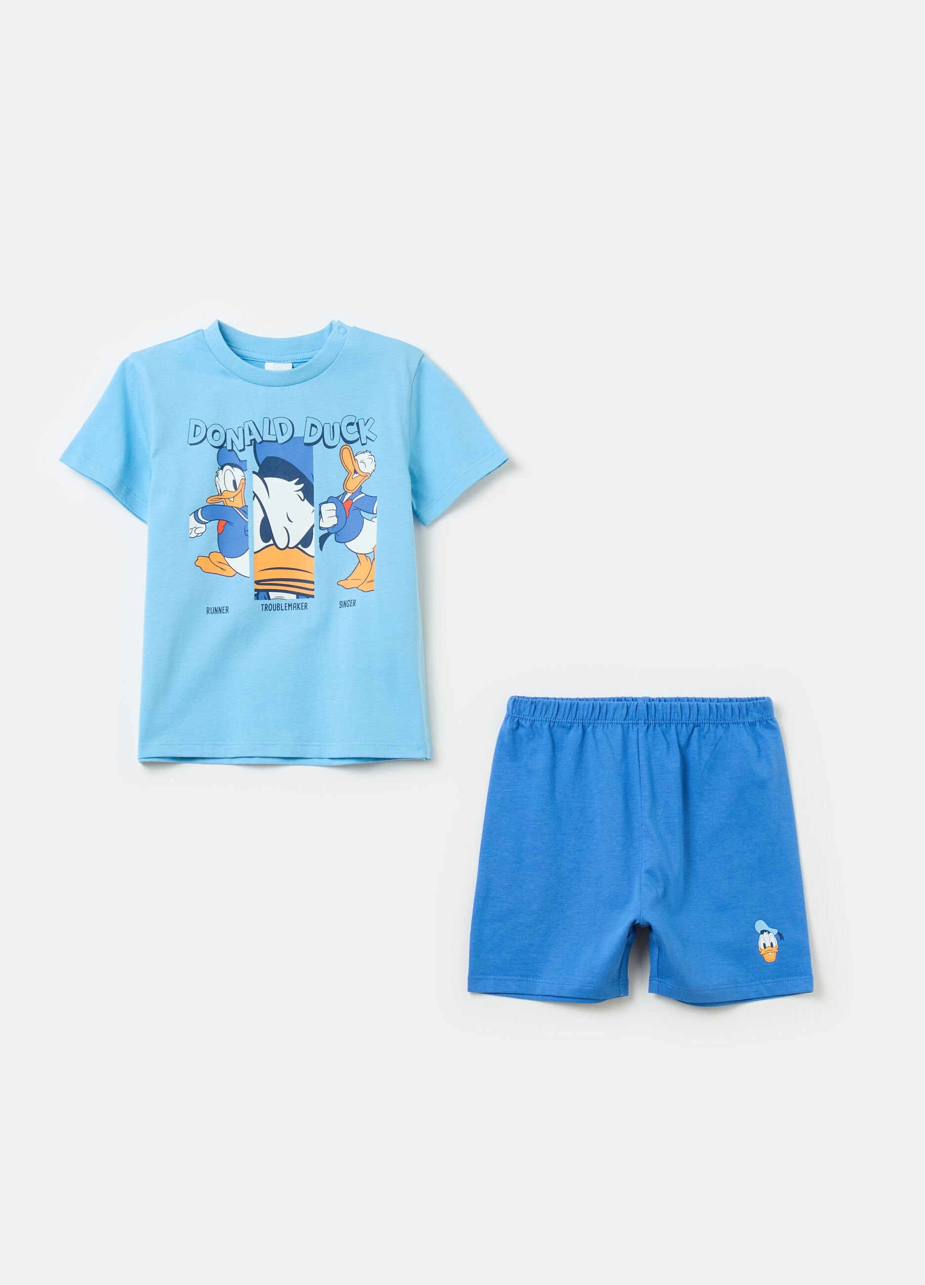 Pigiama in cotone bio Donald Duck 90