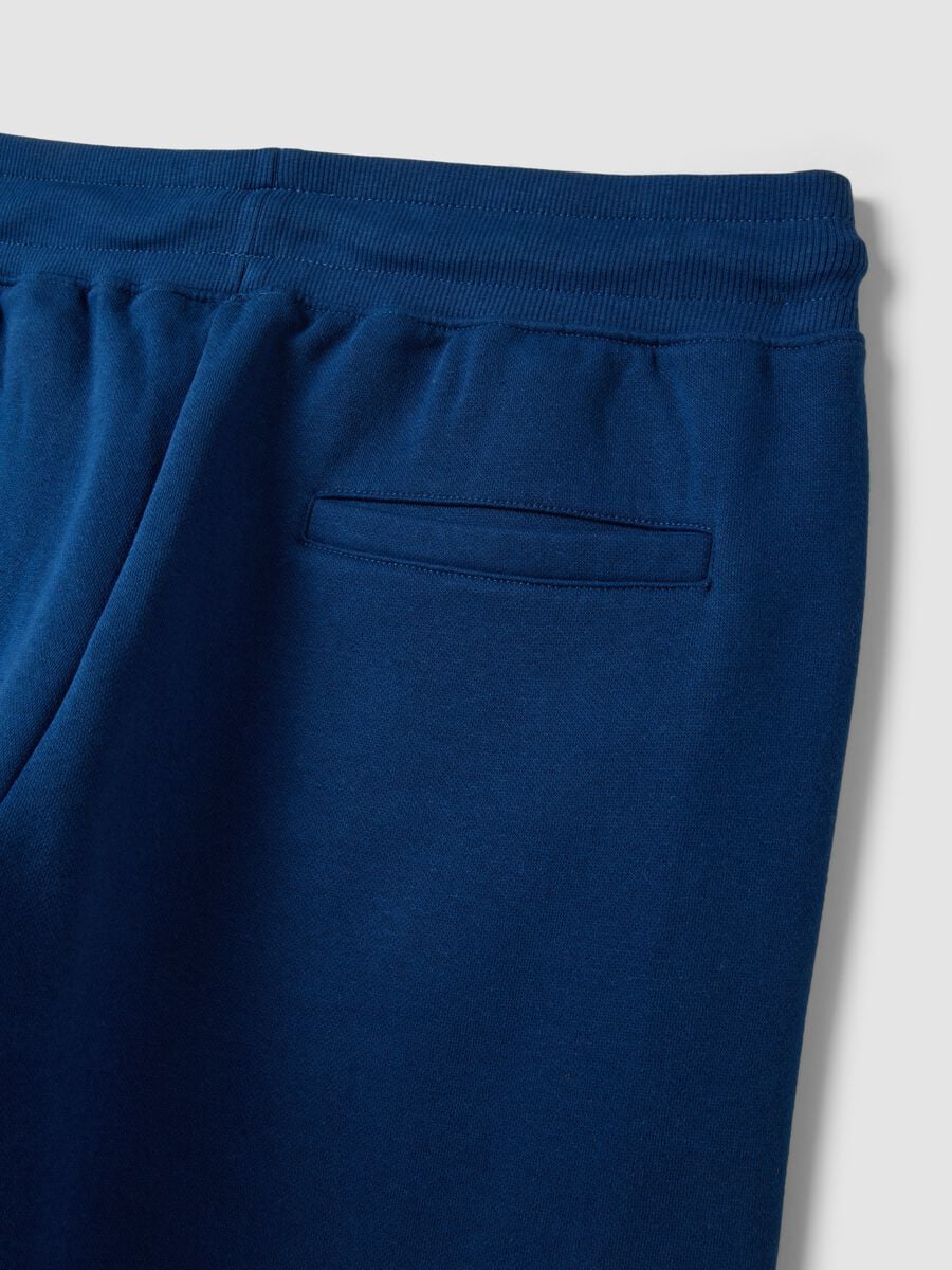 Blue cotton-blend Lakers print jogger trousers_1