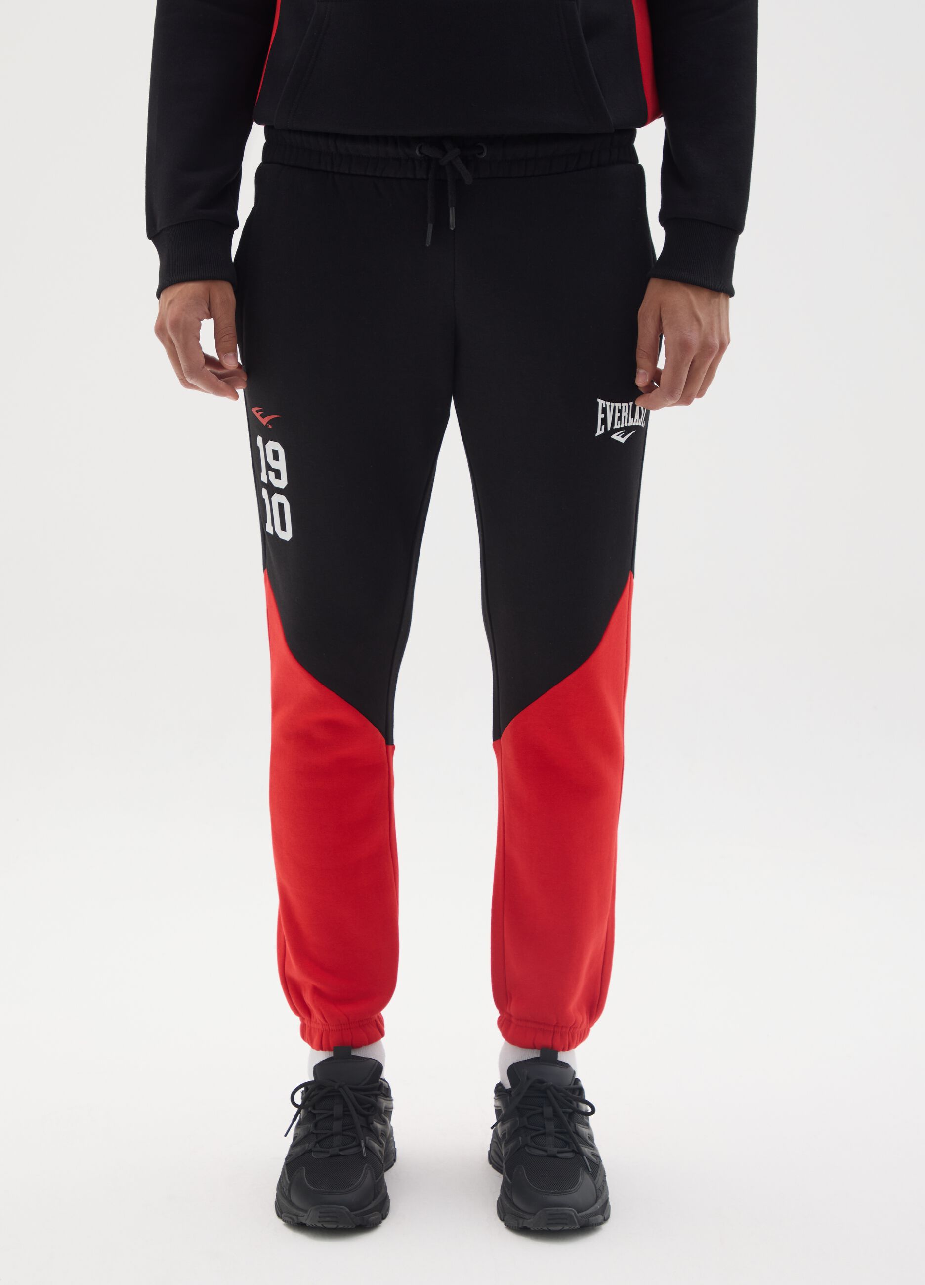Pantaloni in misto cotone multicolor regular fit Everlast