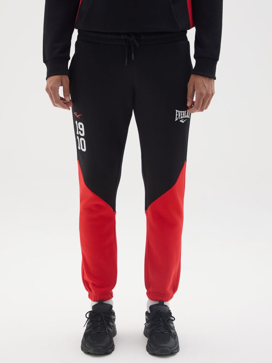 Pantaloni in misto cotone multicolor regular fit Everlast_1