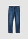 Blue skinny stretch-cotton jeans_4