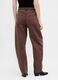 Brown jeans made of cotton and lyocell_3