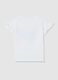 White cotton T-shirt with print_1