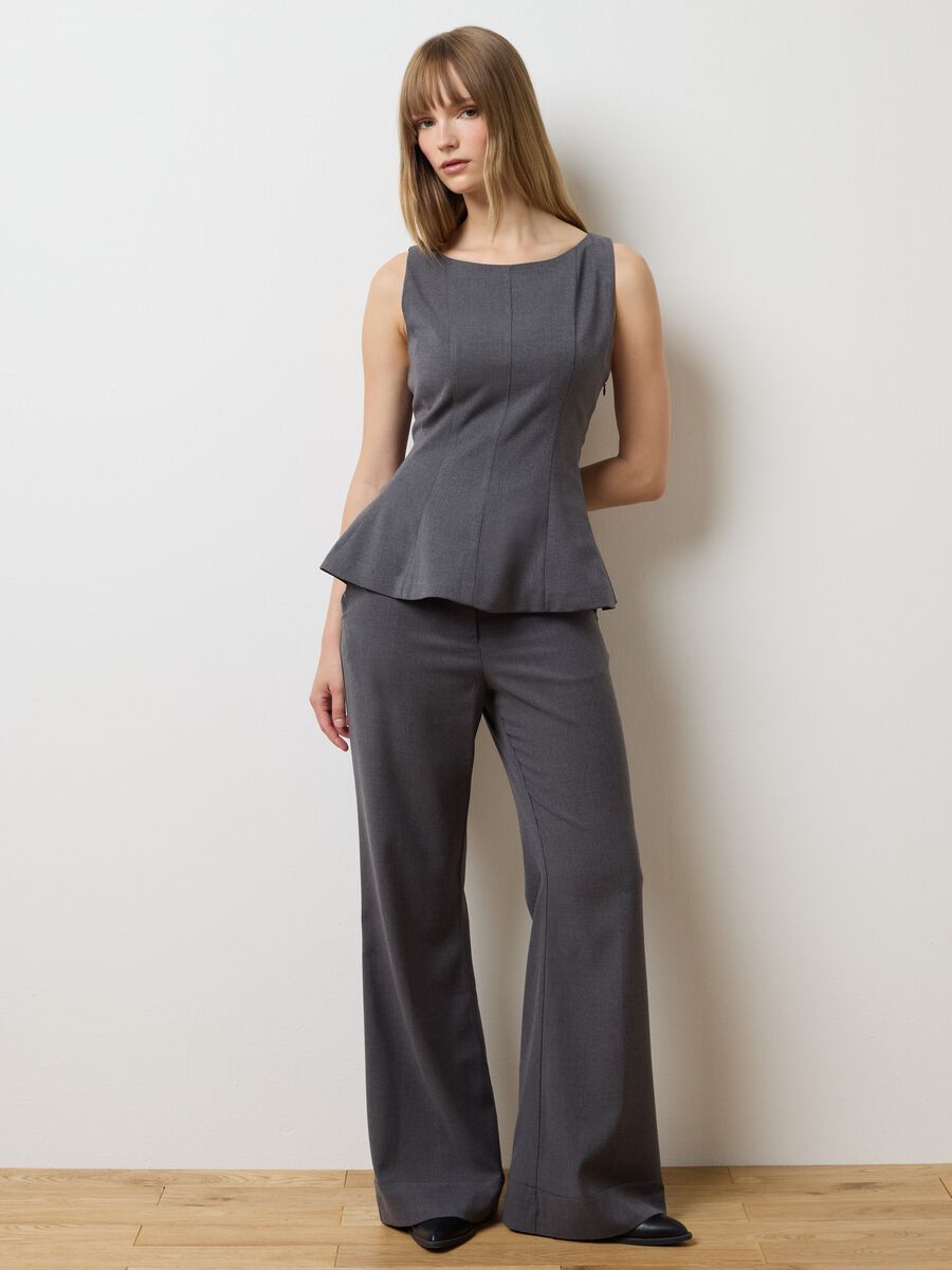 Grey Slim Fit Top_2