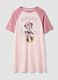 Pink pure organic cotton nightshirt with Minnie print_4