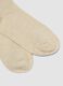 2-pack of beige organic stretch cotton socks_2