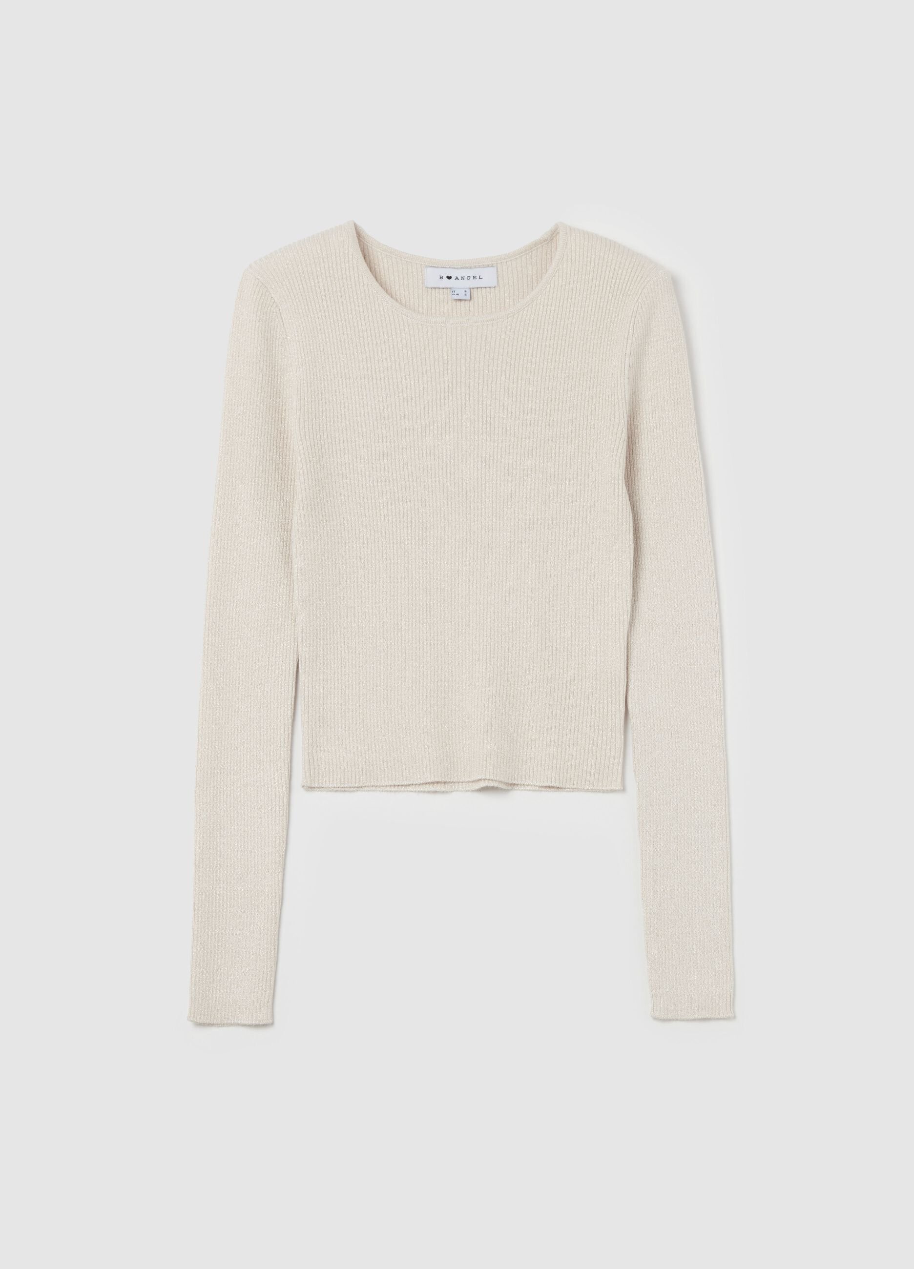 Pullover in lurex