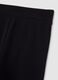 Girls' black skinny fit cotton leggings_2