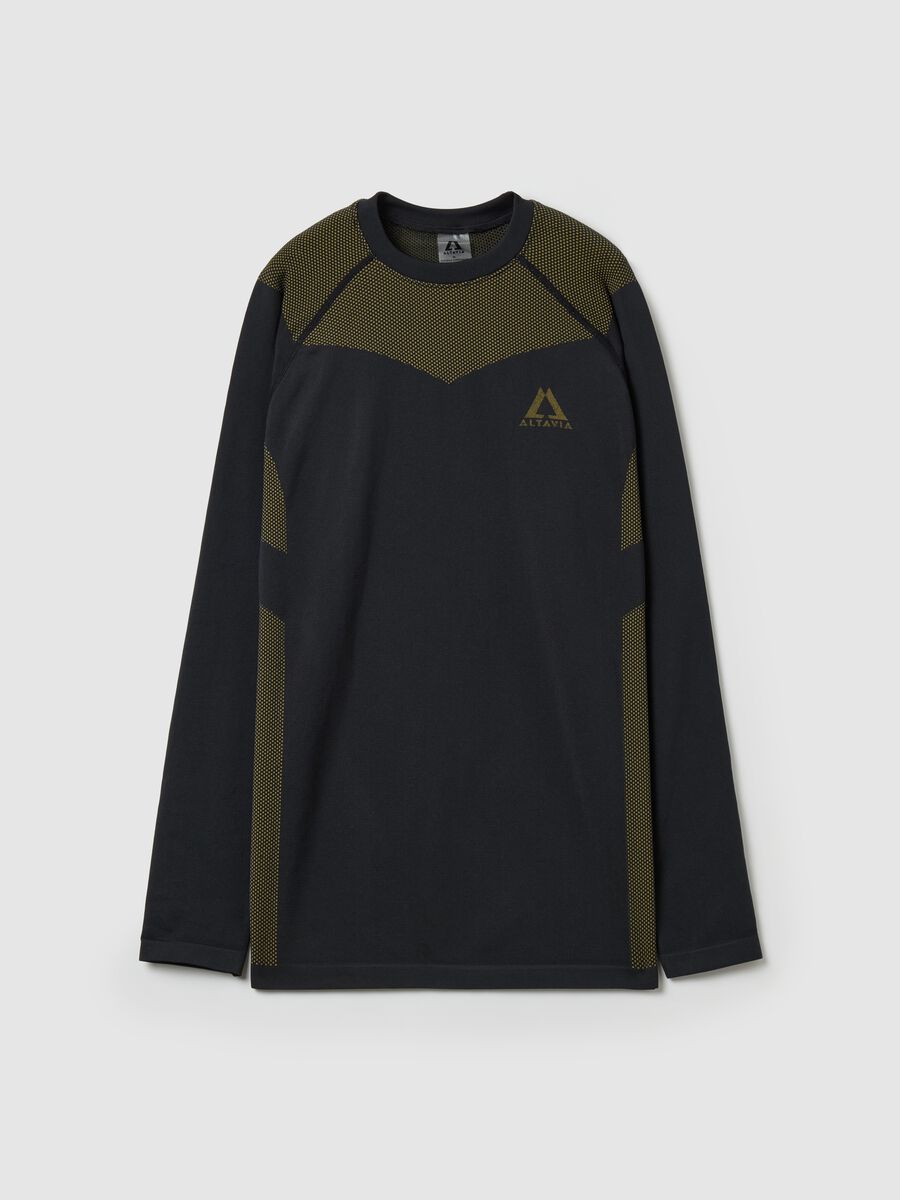 Altavia by Deborah Compagnoni seamless thermal T-shirt with long sleeves_4