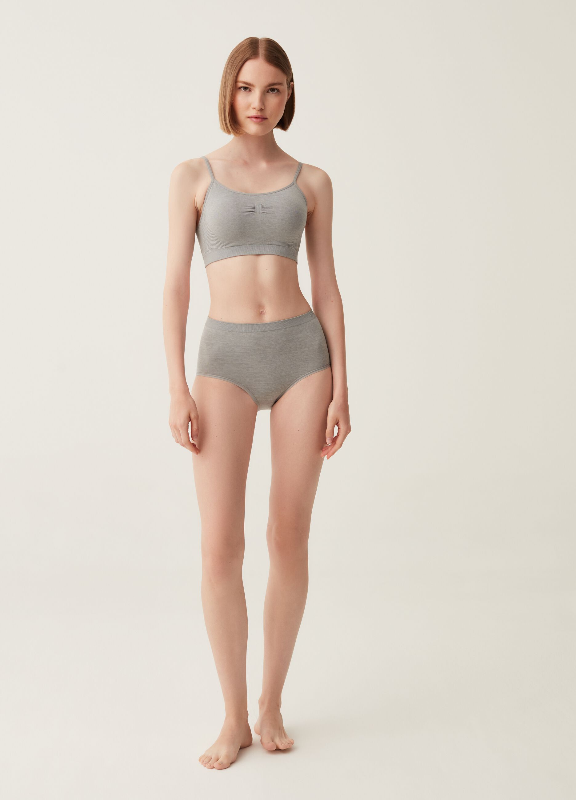 Slip a vita alta seamless The One_0
