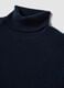 Blue pure cashmere roll-neck jumper, regular fit_1