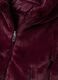 Plum purple padded jacket with hood and zip_2