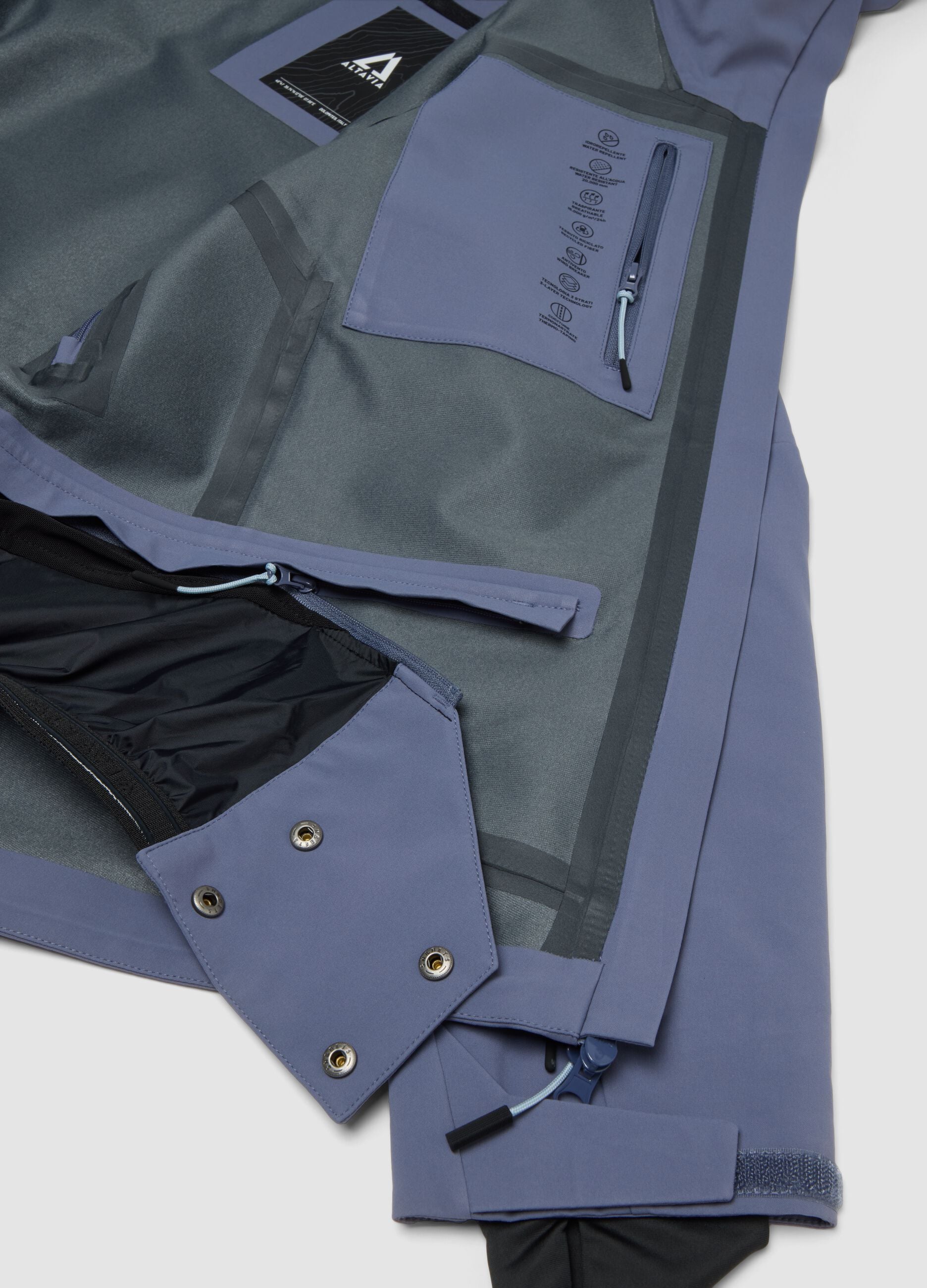 Water-repellent Ski Shell with Mini Skirt ALTAVIA WITH DEBORAH COMPAGNONI