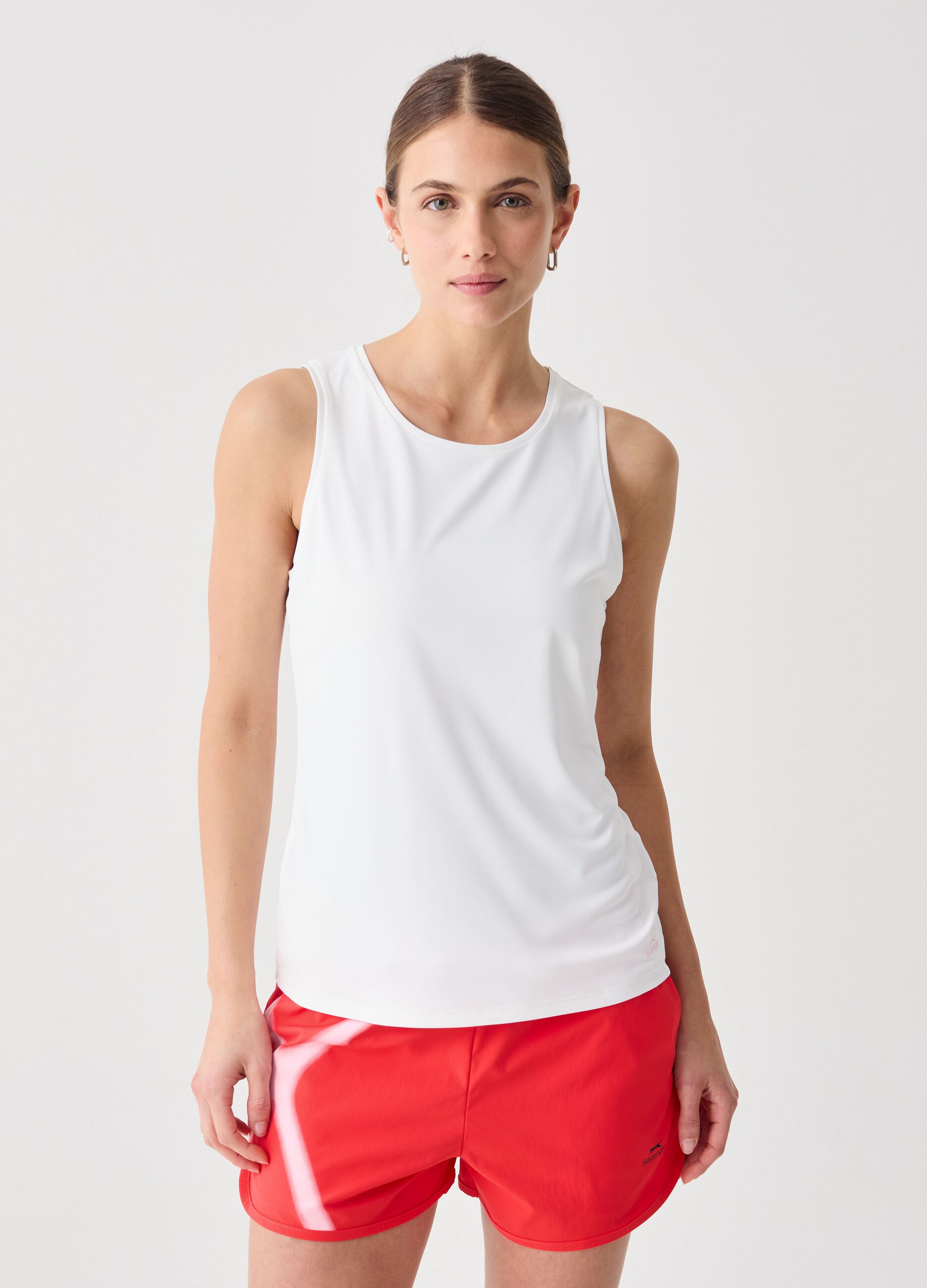 SLAZENGER sports tank top with logo print