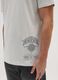 Grey pure cotton T-shirt with Knicks logo_3