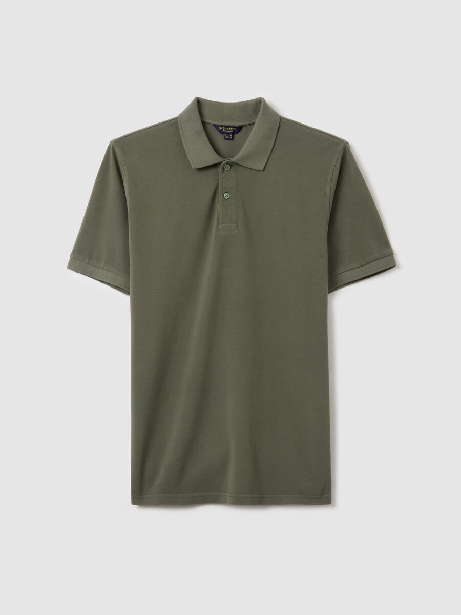 100% cotton piqué polo shirt_4