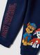 Blue pure cotton trousers with Paw Patrol print for boys_3